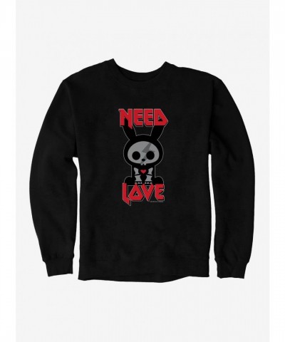 Skelanimals Jack in Love Men's Heavyweight Fleece Sweatshirt