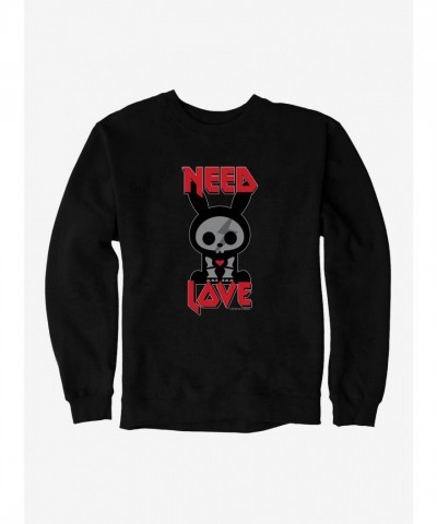 Skelanimals Jack in Love Men's Heavyweight Fleece Sweatshirt