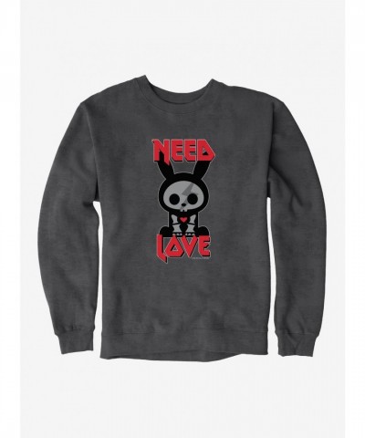 Skelanimals Jack in Love Men's Heavyweight Fleece Sweatshirt