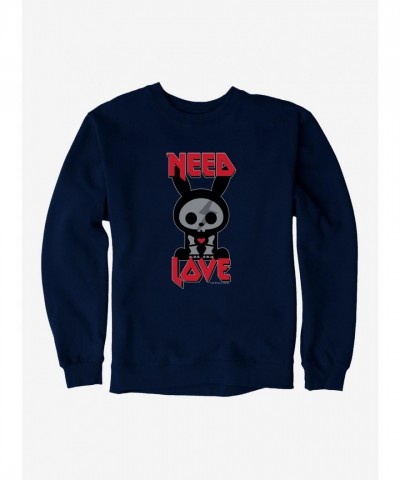 Skelanimals Jack in Love Men's Heavyweight Fleece Sweatshirt