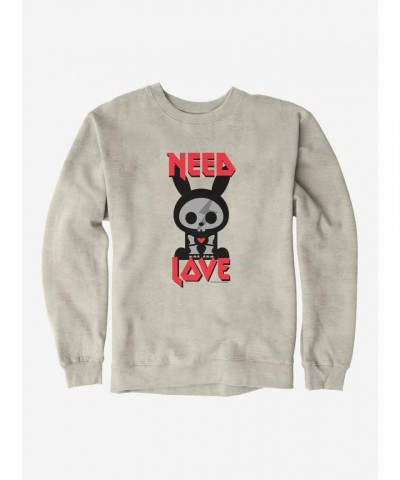 Skelanimals Jack in Love Men's Heavyweight Fleece Sweatshirt