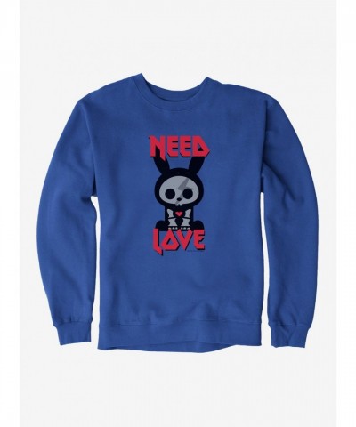 Skelanimals Jack in Love Men's Heavyweight Fleece Sweatshirt