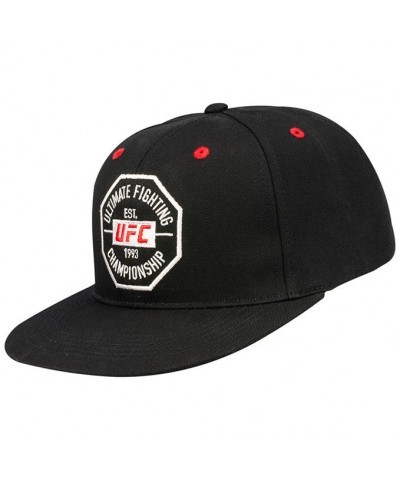 Men's Black UFC Octo Snapback Cap