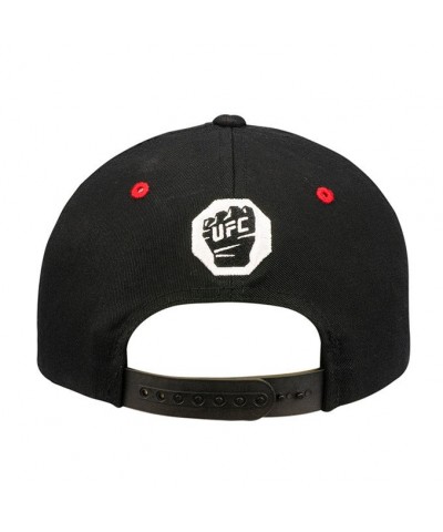 Men's Black UFC Octo Snapback Cap