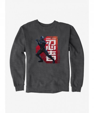 G.I. Joe Snake Eyes Defensive Pose Men's Heavyweight Fleece Sweatshirt