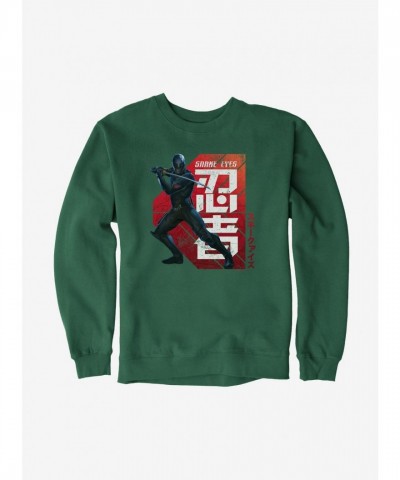 G.I. Joe Snake Eyes Defensive Pose Men's Heavyweight Fleece Sweatshirt