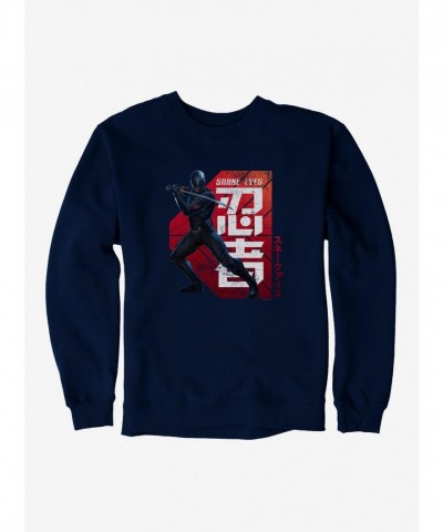 G.I. Joe Snake Eyes Defensive Pose Men's Heavyweight Fleece Sweatshirt