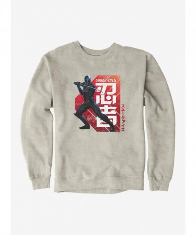 G.I. Joe Snake Eyes Defensive Pose Men's Heavyweight Fleece Sweatshirt