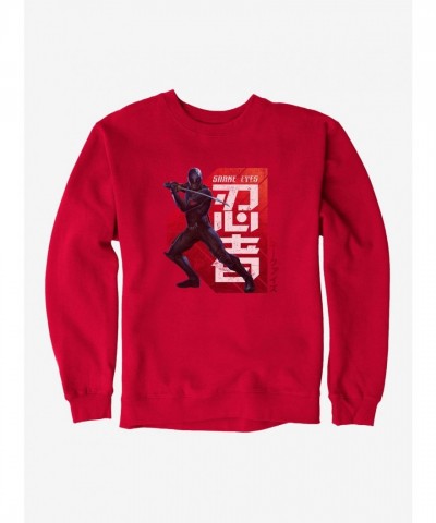 G.I. Joe Snake Eyes Defensive Pose Men's Heavyweight Fleece Sweatshirt