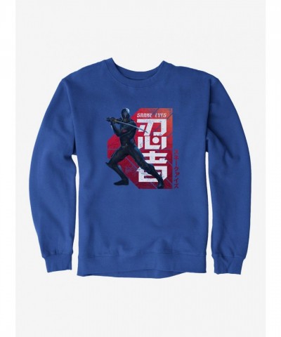 G.I. Joe Snake Eyes Defensive Pose Men's Heavyweight Fleece Sweatshirt
