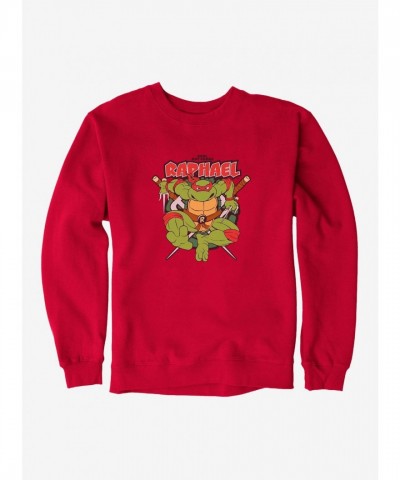 Teenage Mutant Ninja Turtles Men's Cool Raphael Graphic Sweatshirt