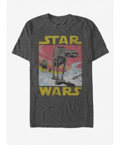 Star Wars AT-AT Heather Charcoal T-Shirt - Unisex