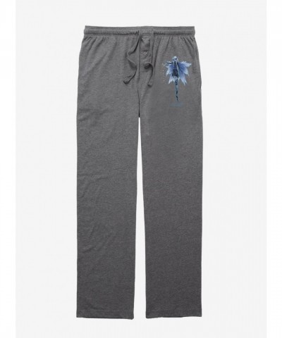 Trick Fairies Stylish Grey Midnight Ribbon Pajama Pants for Men