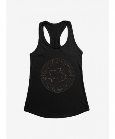 Hello Kitty Star Signs Lightweight Girls Tank Top