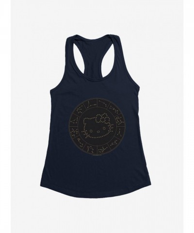 Hello Kitty Star Signs Lightweight Girls Tank Top