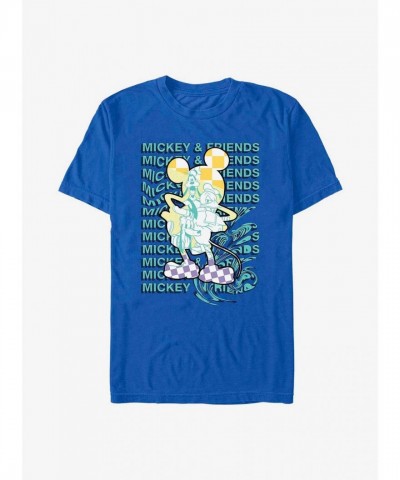 Disney Trippy Friends Mickey Mouse T-Shirt - Unisex Blue