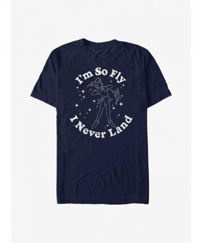 Disney So Fly Peter Pan Blue T-Shirt for Men
