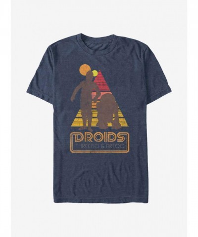 Star Wars Classic Droids T-Shirt - Unisex Blue