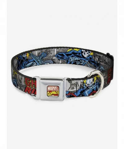 Ghost Rider 3 Riding Poses Comic Art Seatbelt Dog Collar