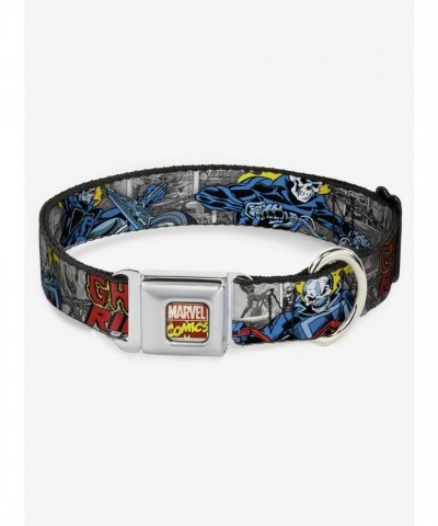 Ghost Rider 3 Riding Poses Comic Art Seatbelt Dog Collar