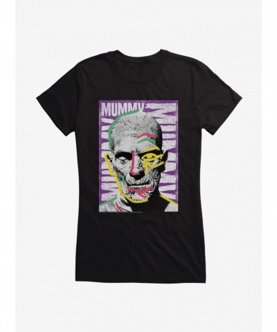Universal Monsters Mummy Face Paint Lightweight T-Shirt for Girls