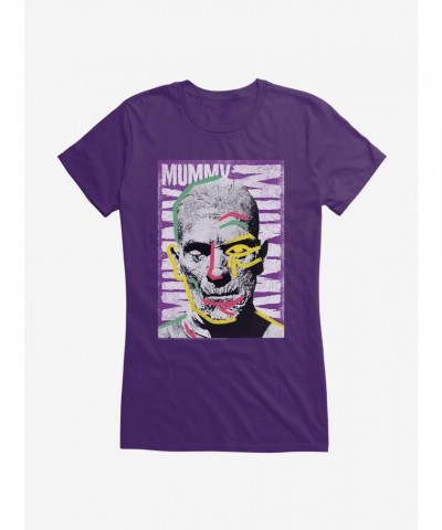 Universal Monsters Mummy Face Paint Lightweight T-Shirt for Girls