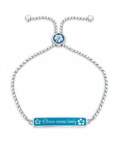 Lilo & Stitch Ohana Silver Tone Bracelet for Women