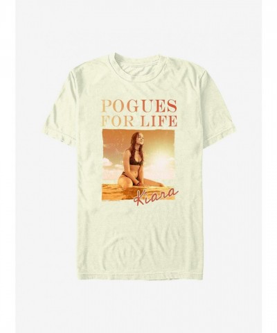 Outer Banks Kiara Pogues "For Life" T-Shirt - Men's Beige