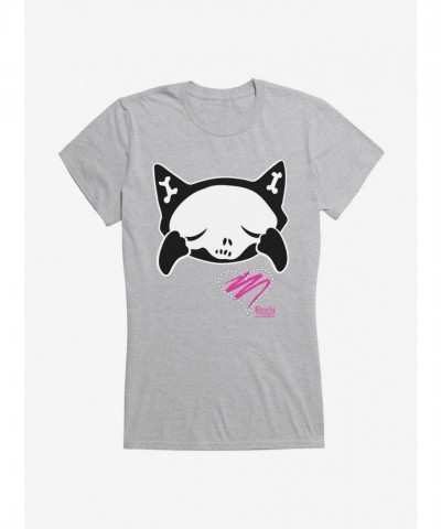Emily The Strange Mourning Love Lightweight Cotton Girls T-Shirt