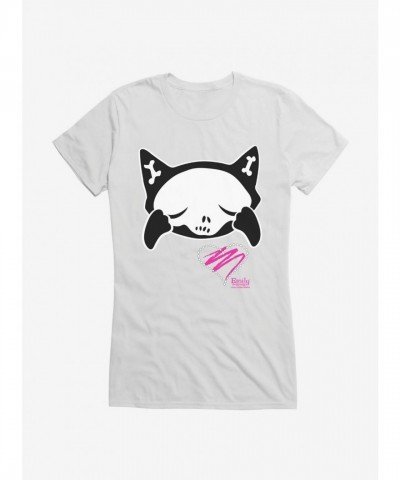 Emily The Strange Mourning Love Lightweight Cotton Girls T-Shirt