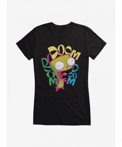 Invader Zim Doom Girls Junior T-Shirt