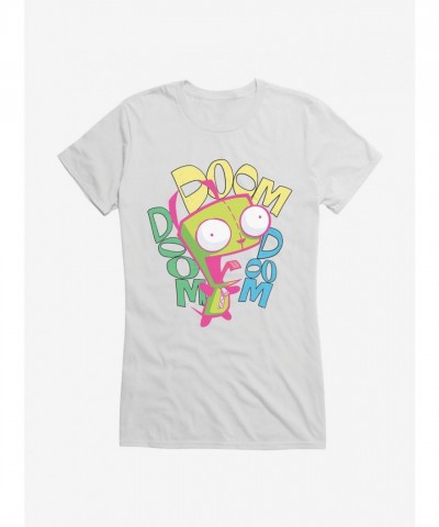 Invader Zim Doom Girls Junior T-Shirt