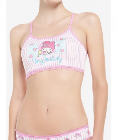 My Melody Pink Stripe Supercute Bralette