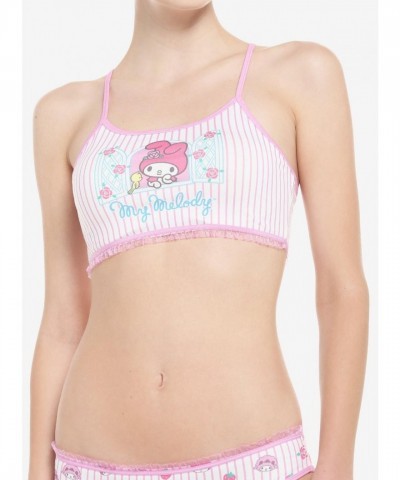My Melody Pink Stripe Supercute Bralette
