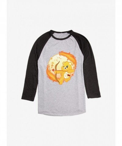 Care Bears Sagittarius Raglan T-Shirt - Men's Black