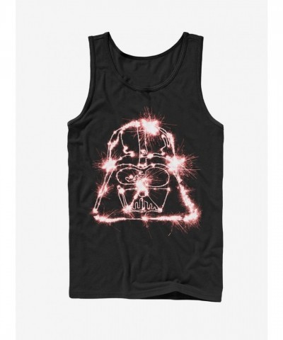 Star Wars Darth Vader Cotton Tank Top - Black Men's