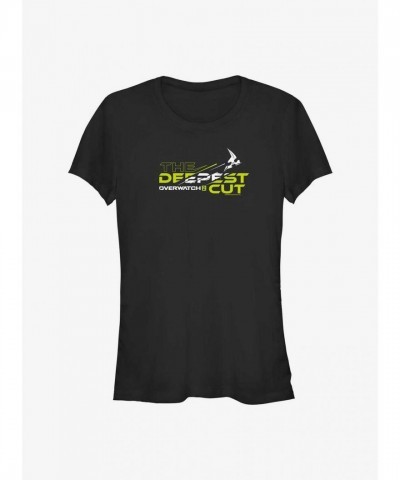 Overwatch 2 Deepest Cut Girls Lightweight T-Shirt - Black