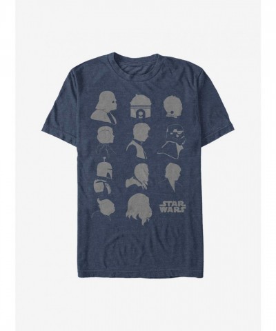 Star Wars Character T-Shirt - Lightweight Blue Men's
