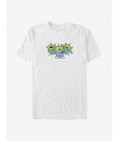 Disney Pixar Alien Trio Tee - Men’s White
