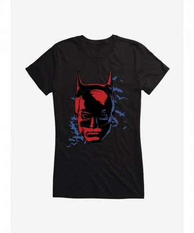 DC Comics Girls Batman Flying Bats T-Shirt in Junior Sizes