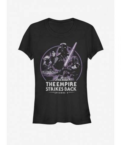 Star Wars Vintage Blast Graphic Tee for Girls - Black