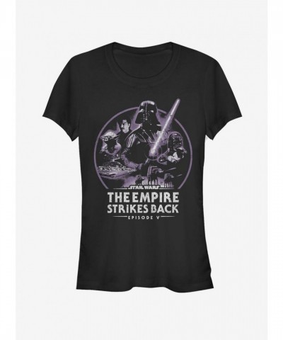 Star Wars Vintage Blast Graphic Tee for Girls - Black