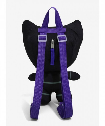Black Panther Themed Mini Plush Backpack for Fans