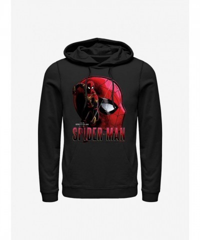 Marvel's Black Spider-Man Graphic Hoodie for Men