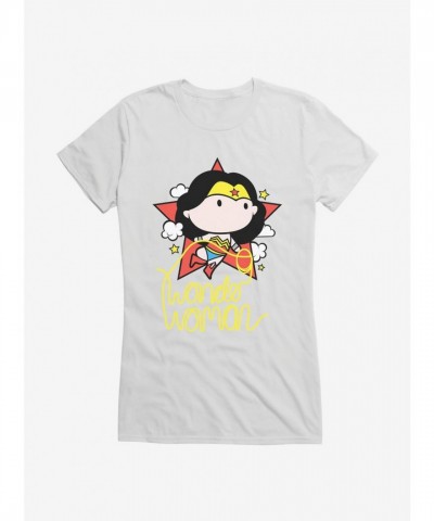 Chibi Wonder Woman Lasso T-Shirt for Girls