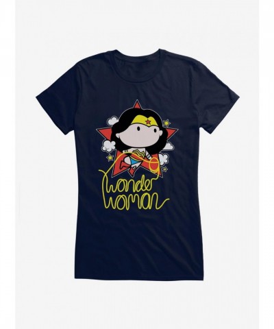 Chibi Wonder Woman Lasso T-Shirt for Girls