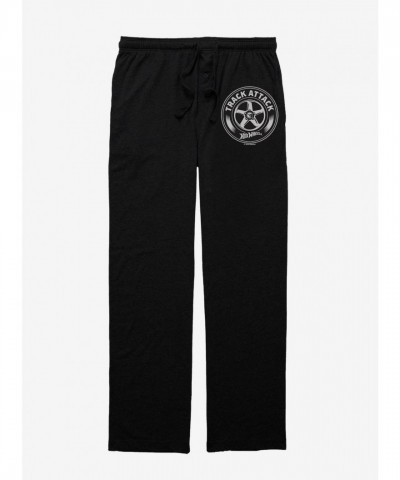 Hot Wheels Track Attack Unisex Sleep Pants - Black