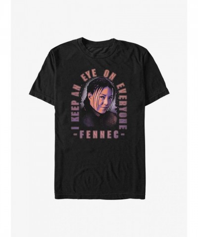 Star Wars Fennec Shmi T-Shirt - Lightweight Men's Black