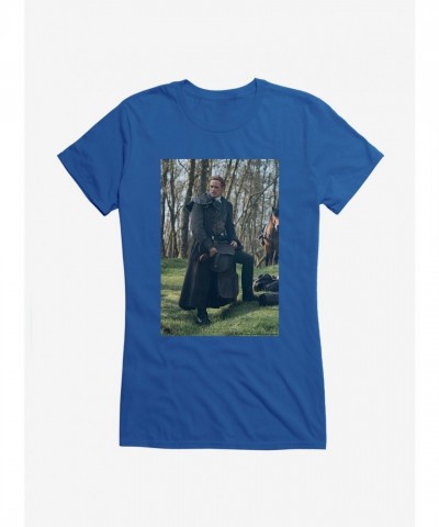 Outlander Pose Girls Junior T-Shirt