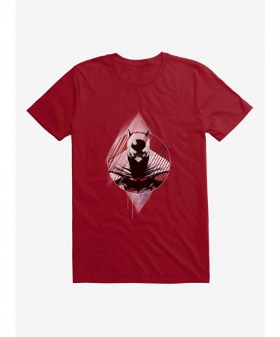 Batman Circular Design T-Shirt for Men by DC Comics